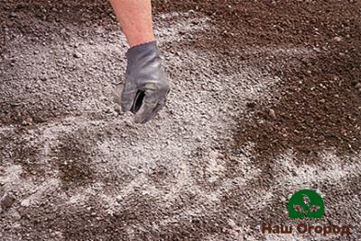 Alkaline soil is not suitable for many crops, therefore it needs additional processing