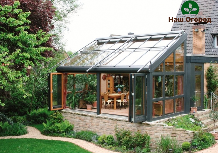 Possible option for an attached winter garden
