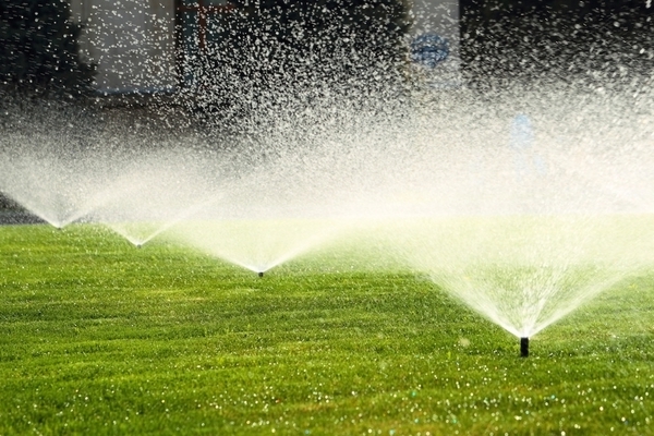 automatic lawn irrigation system