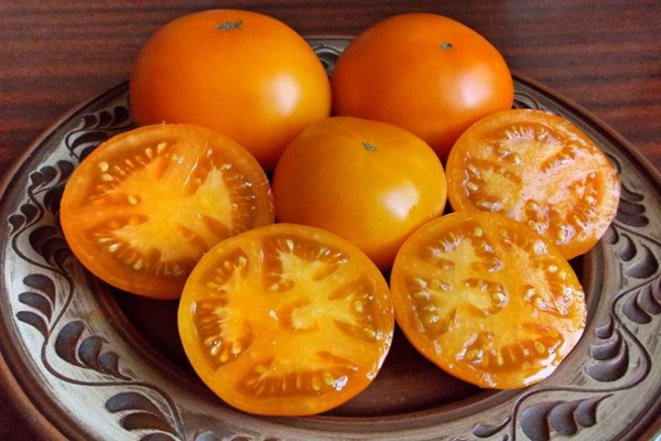 Variété de tomate kaki